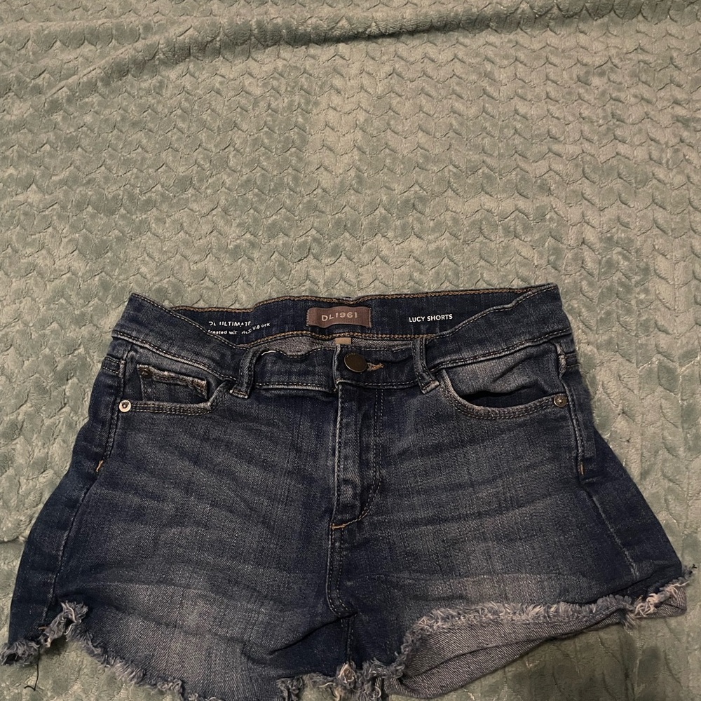 DL1961 Indigo Lucy Shorts